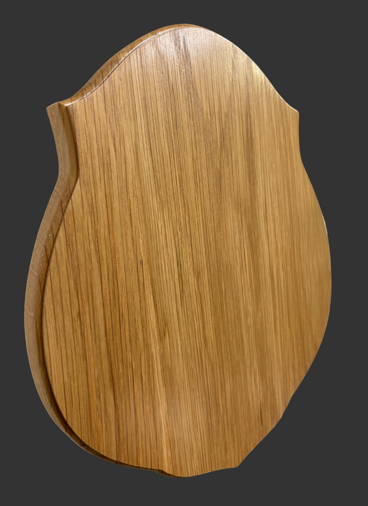 Curved Oak Antler Panel