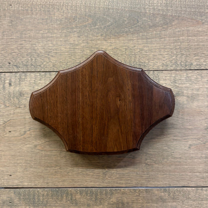 Curved Turkey Plaque Half