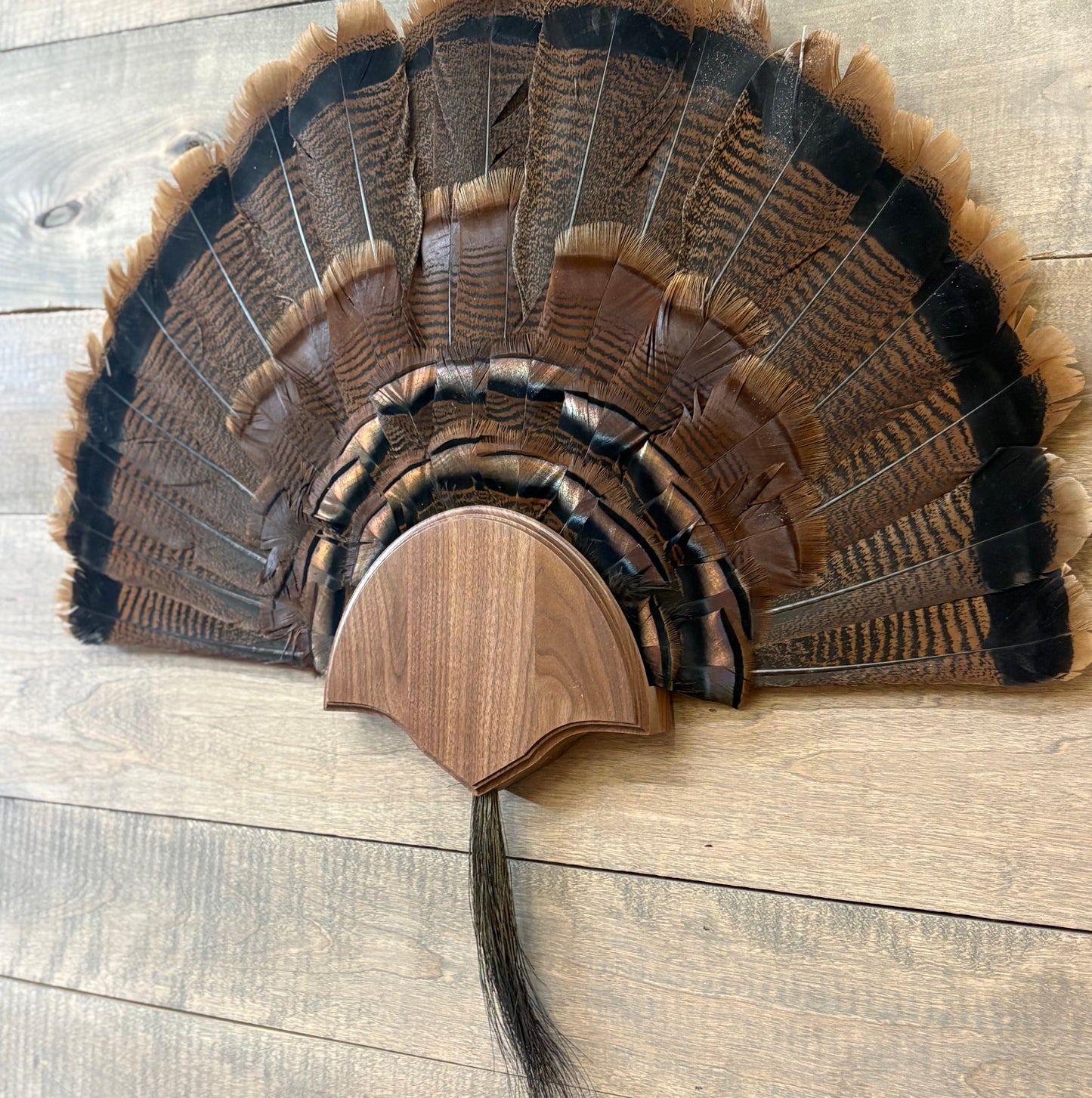 Pointed Turkey Plaque Half