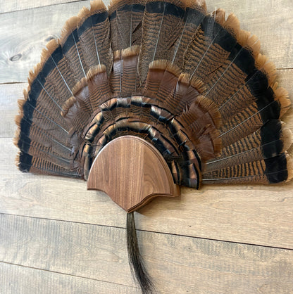Pointed Turkey Plaque Half