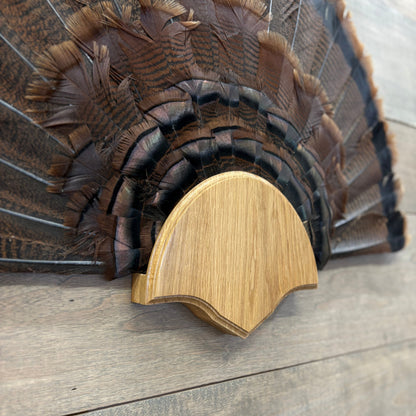 Pointed Turkey Plaque Half