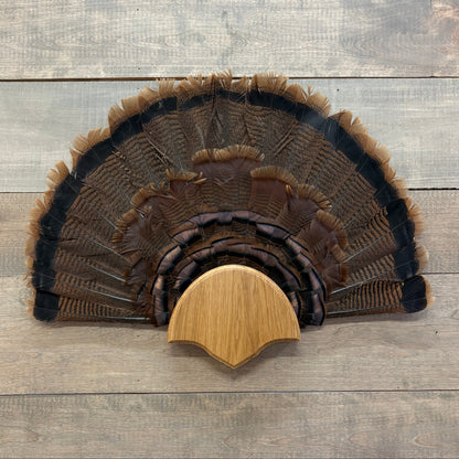 Pointed Turkey Plaque Half