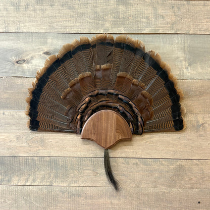 Pointed Turkey Plaque Half