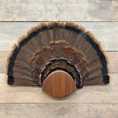 Round Turkey Plaque Half