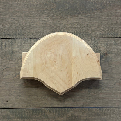 Pointed Turkey Plaque Half