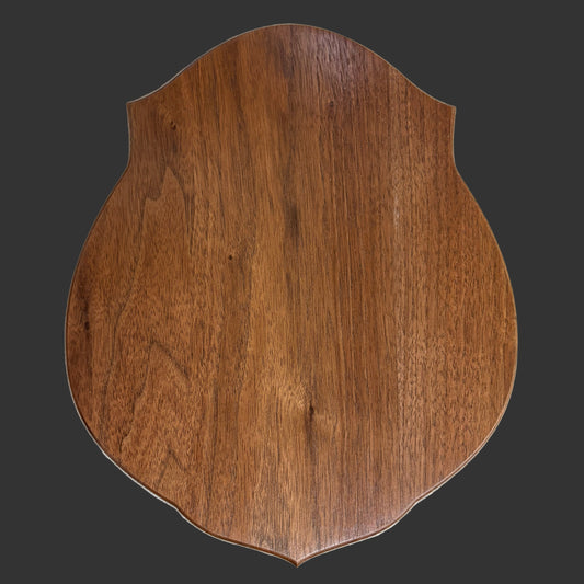 Curved Walnut Antler Panel