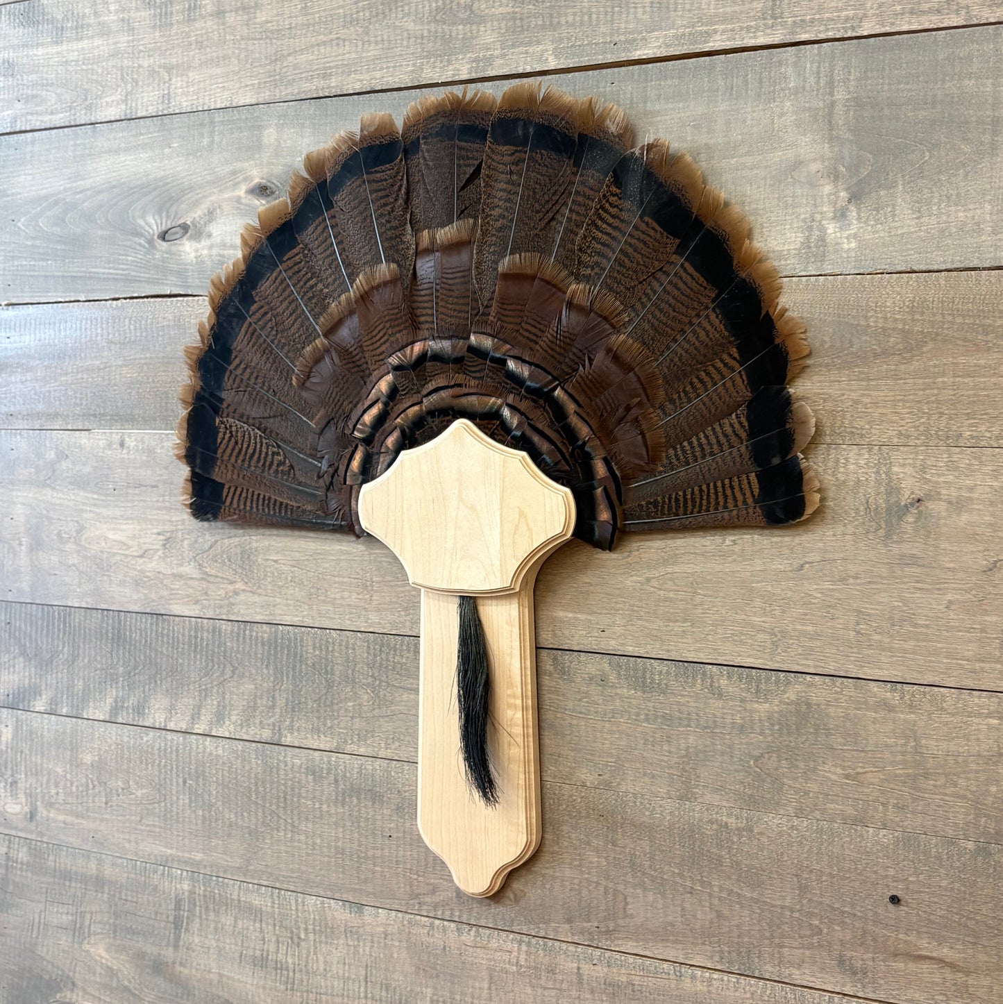 Curved Turkey Plaque Full