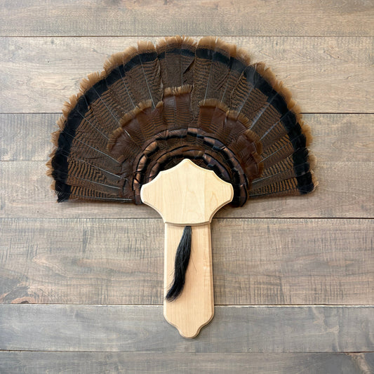 Curved Turkey Plaque Full