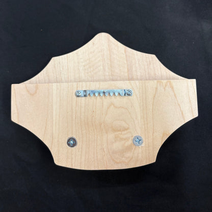 Curved Turkey Plaque Half