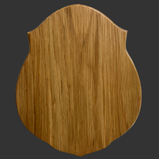 Curved Oak Antler Panel